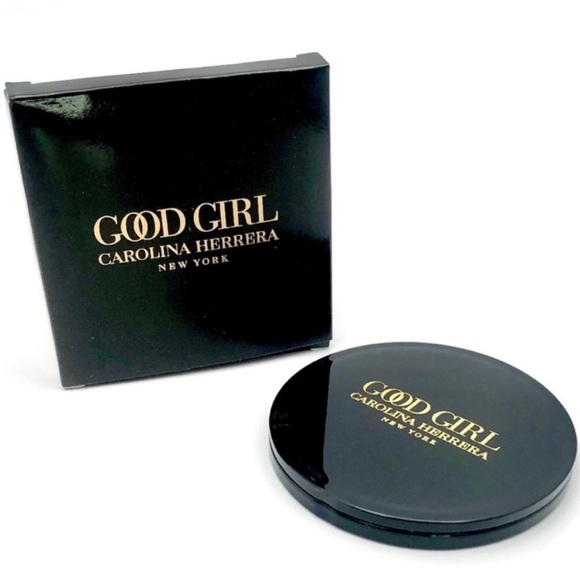 Carolina Herrera Accessories - Carolina Herrera Authentic Black Tone Mirror Compact Hand Flipped Mirror NIB